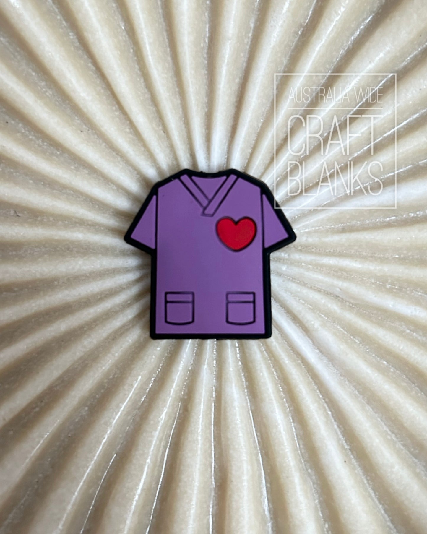 Scrub Top - Silicone Bead - #76