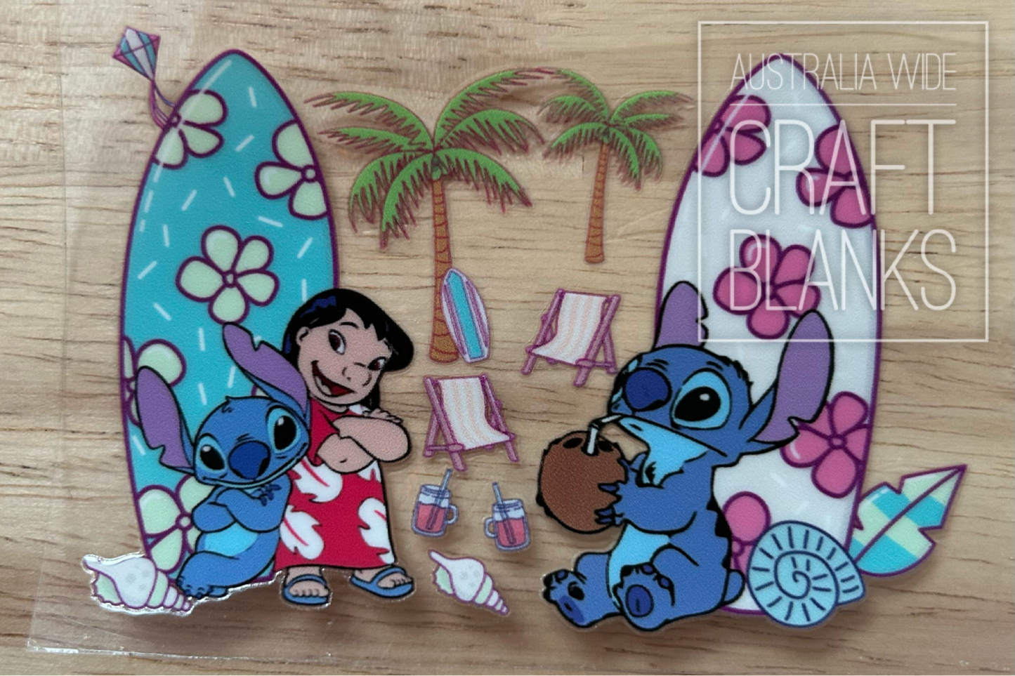 Lilo Surf- Decal