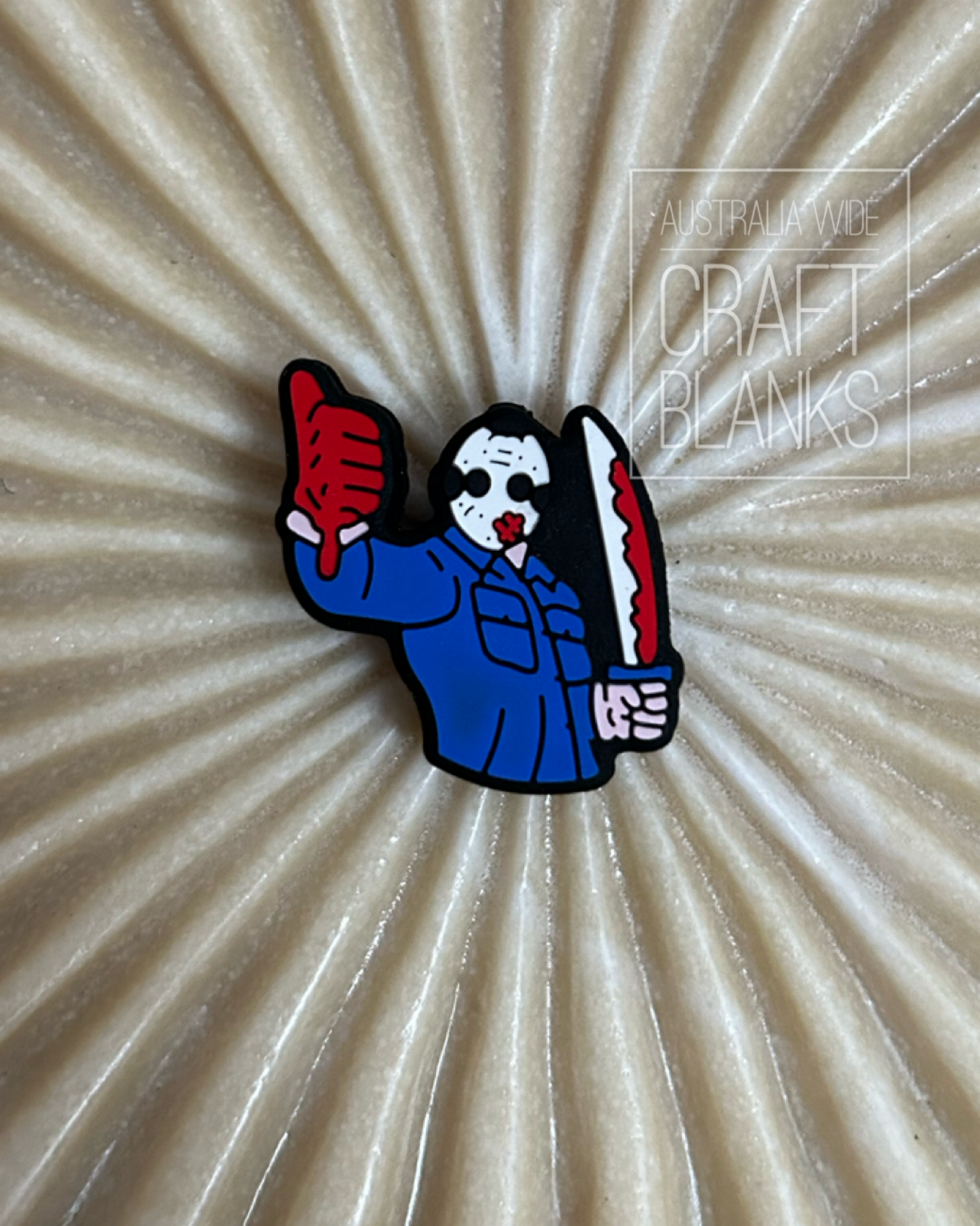 Scary Movie- Silicone Bead- #183