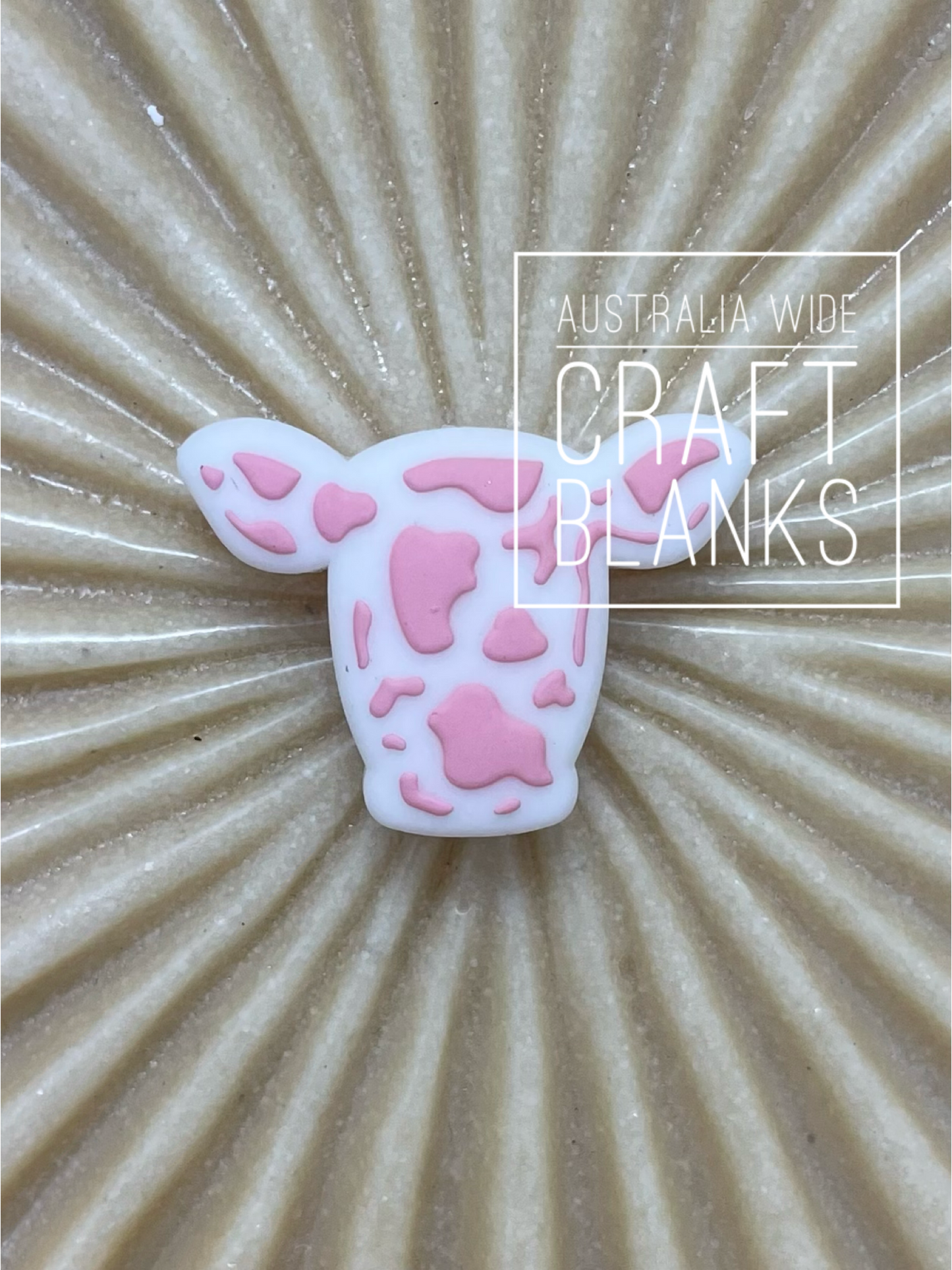Spotty Cow - Silicone Bead - #190