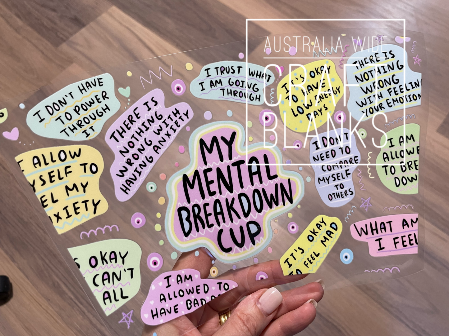 My Mental Breakdown Cup - 24oz