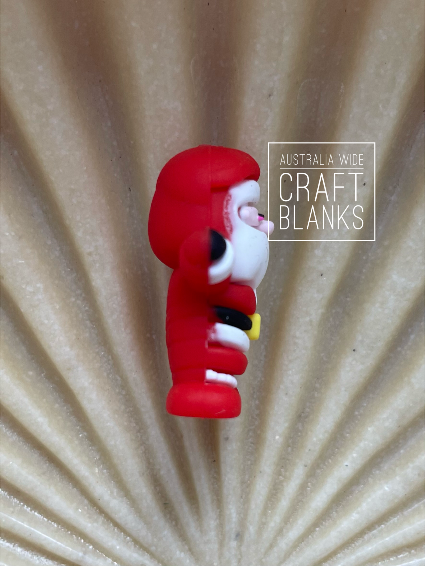 Santa - 3D Silicone Bead - #231