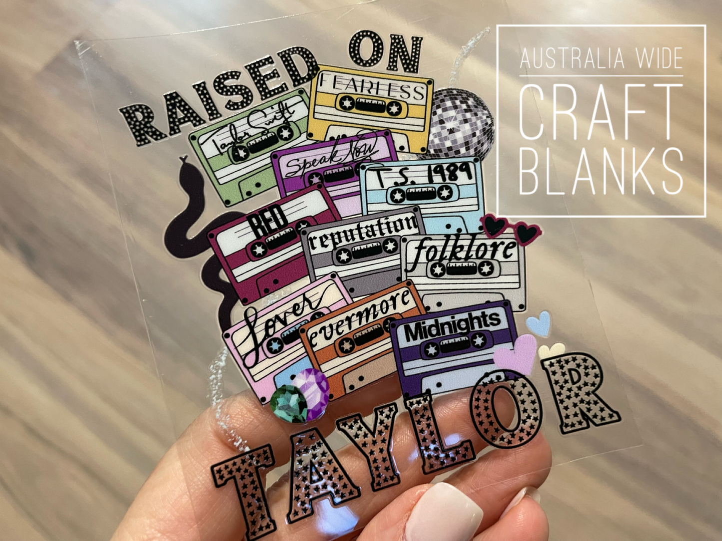 Raised on Taylor - Decal