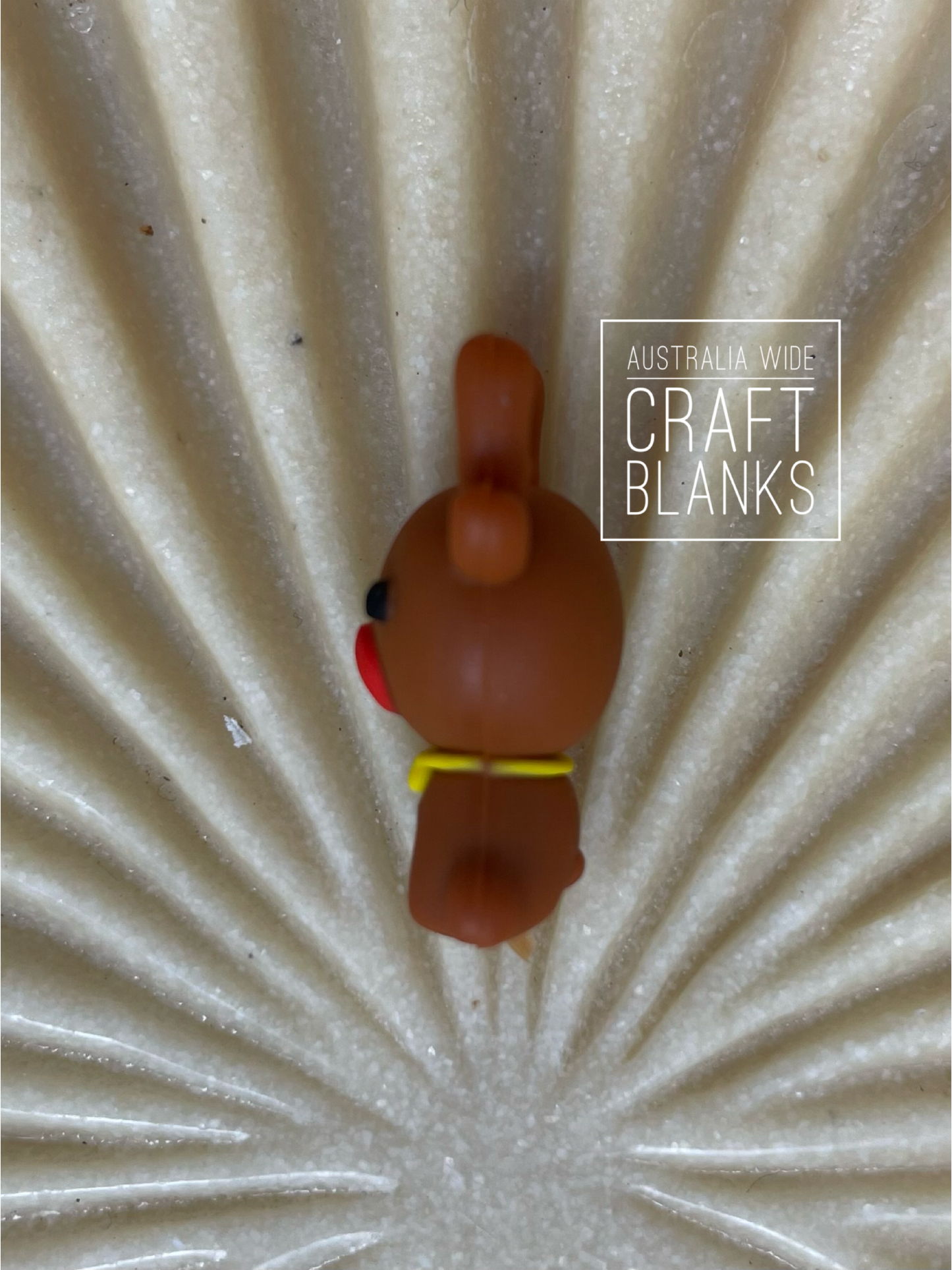 Reindeer - 3D Silicone Bead - #231