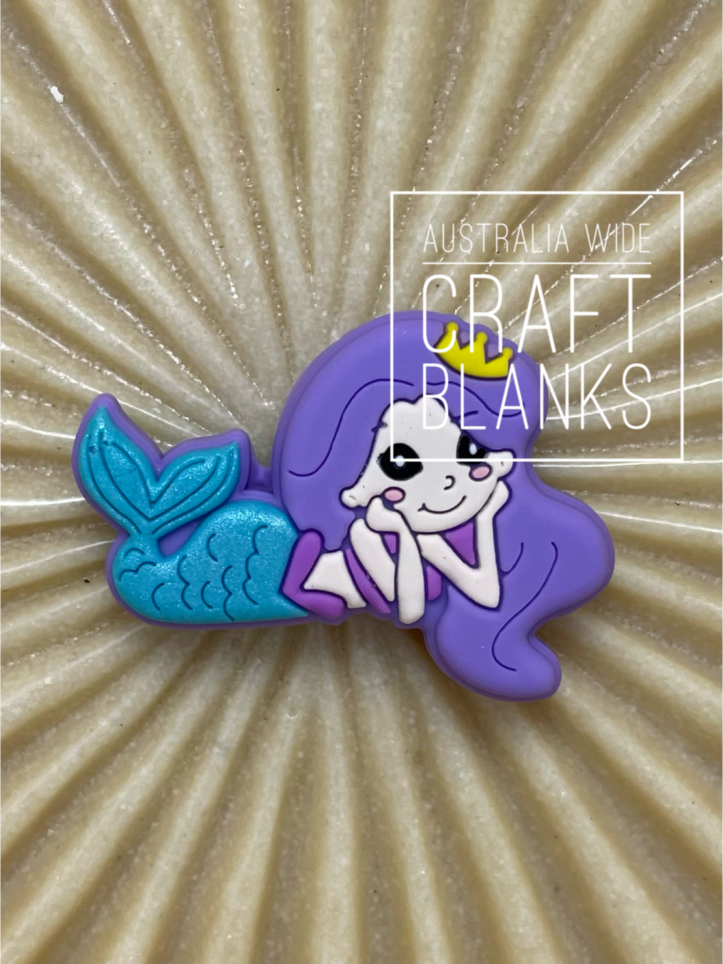 Mermaid - Silicone Bead - #27