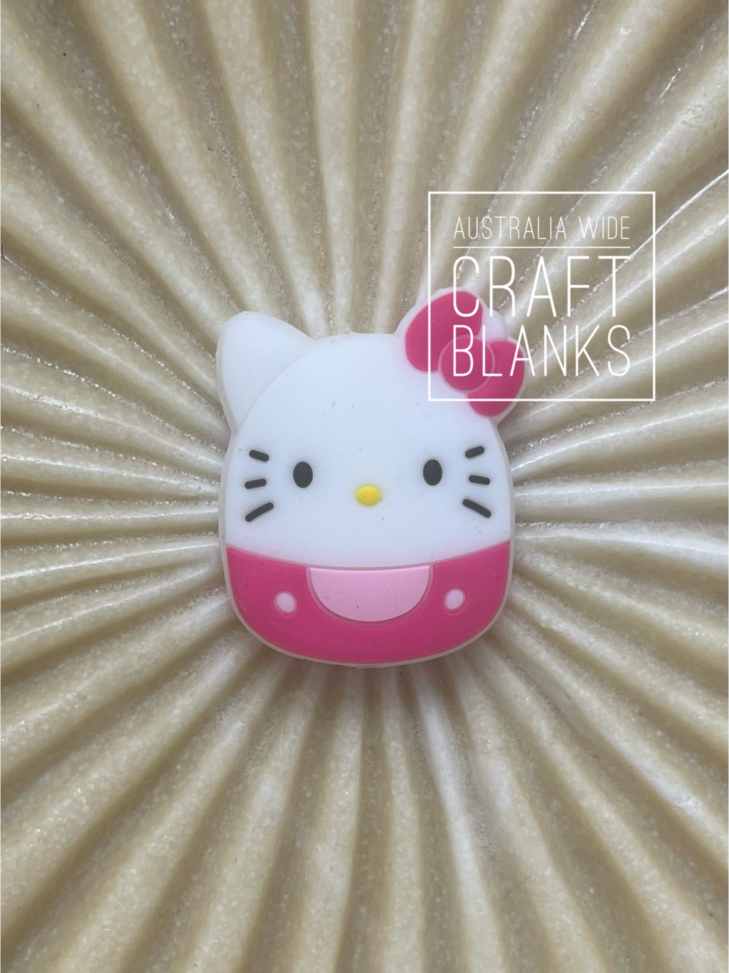 Kitty Squishmellow - Silicone Bead - #105