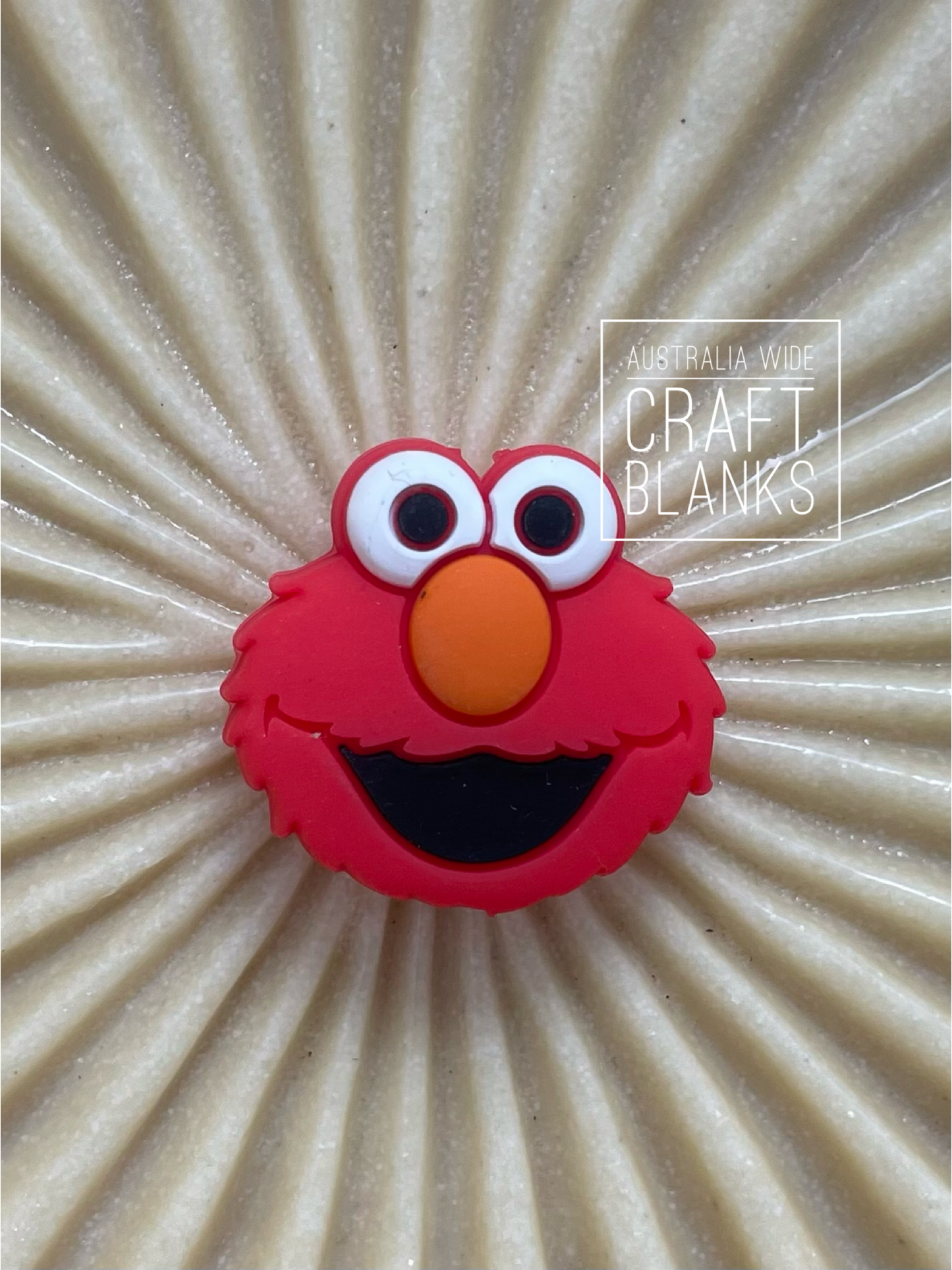 Elmo - Silicone Bead - #200