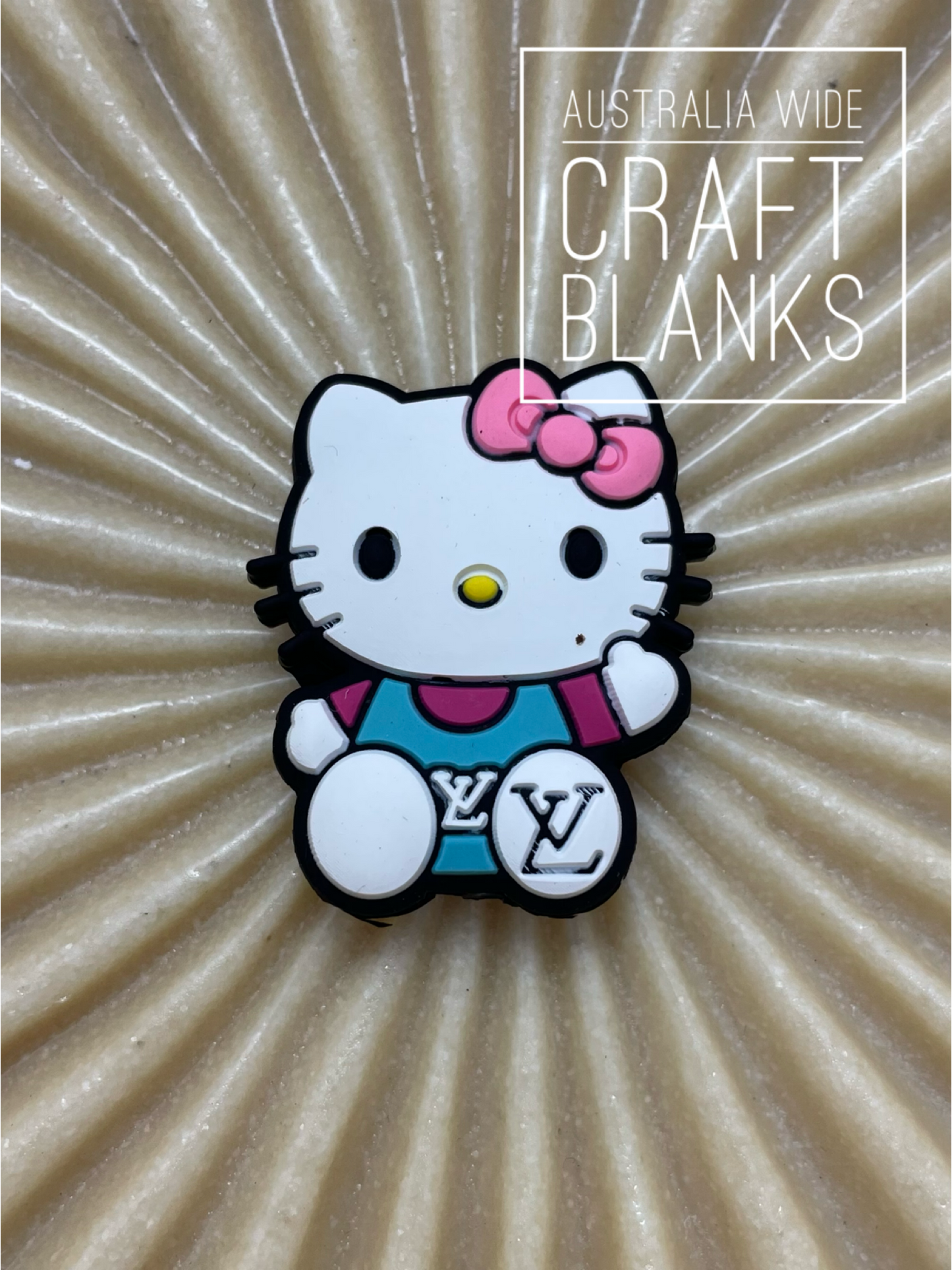 Hello Kitty - Silicone Bead - #150