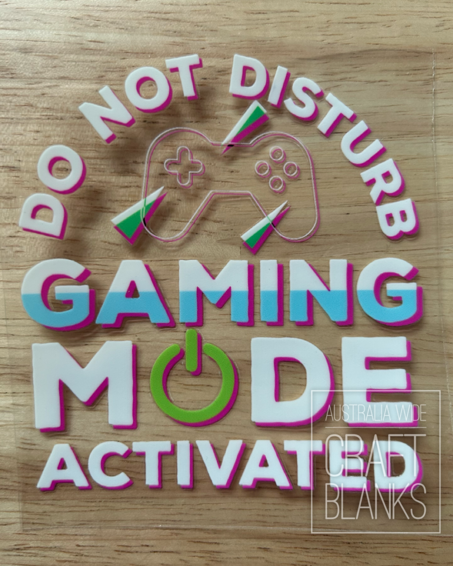 Gaming Mode- Decal