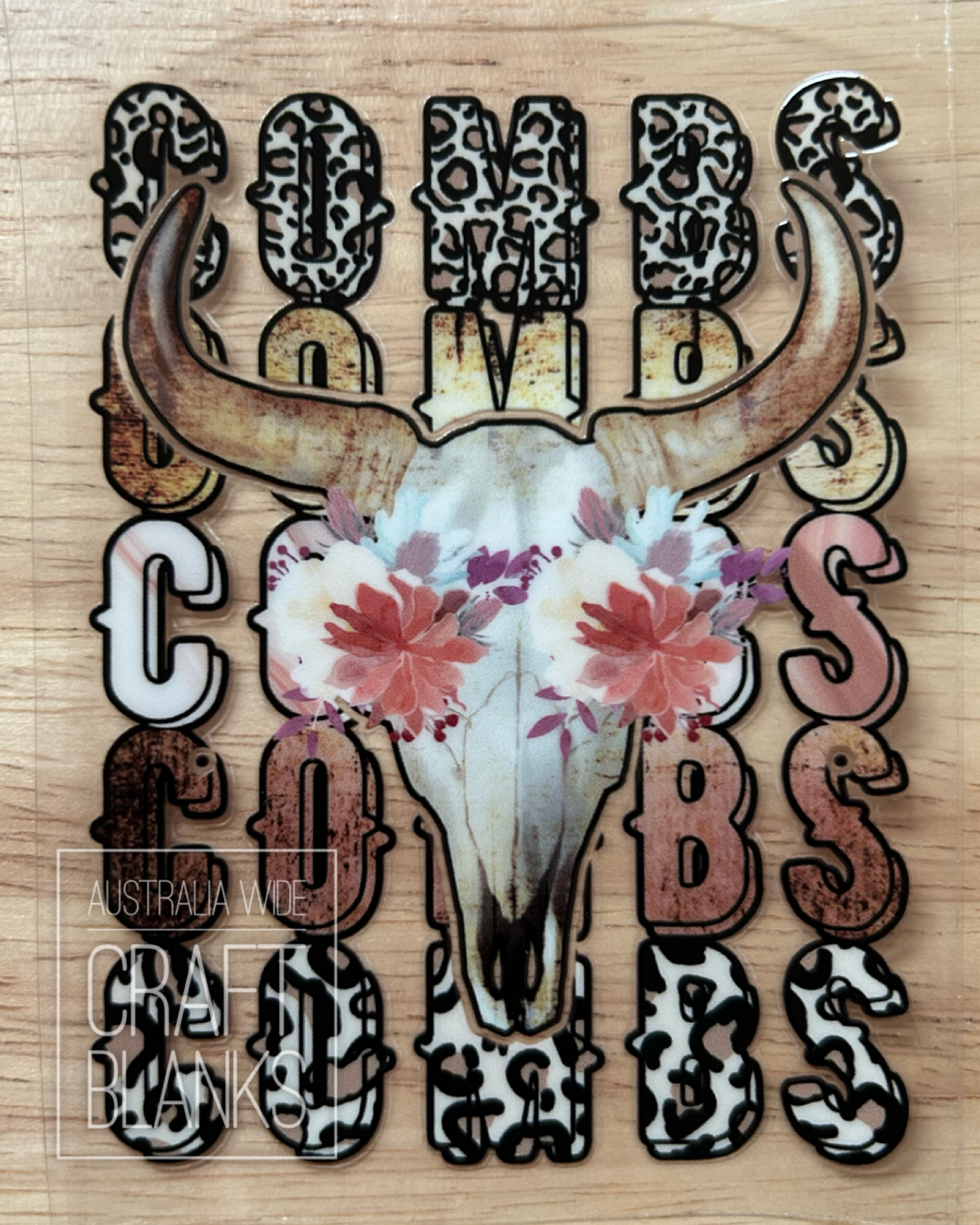 Combs - Decal