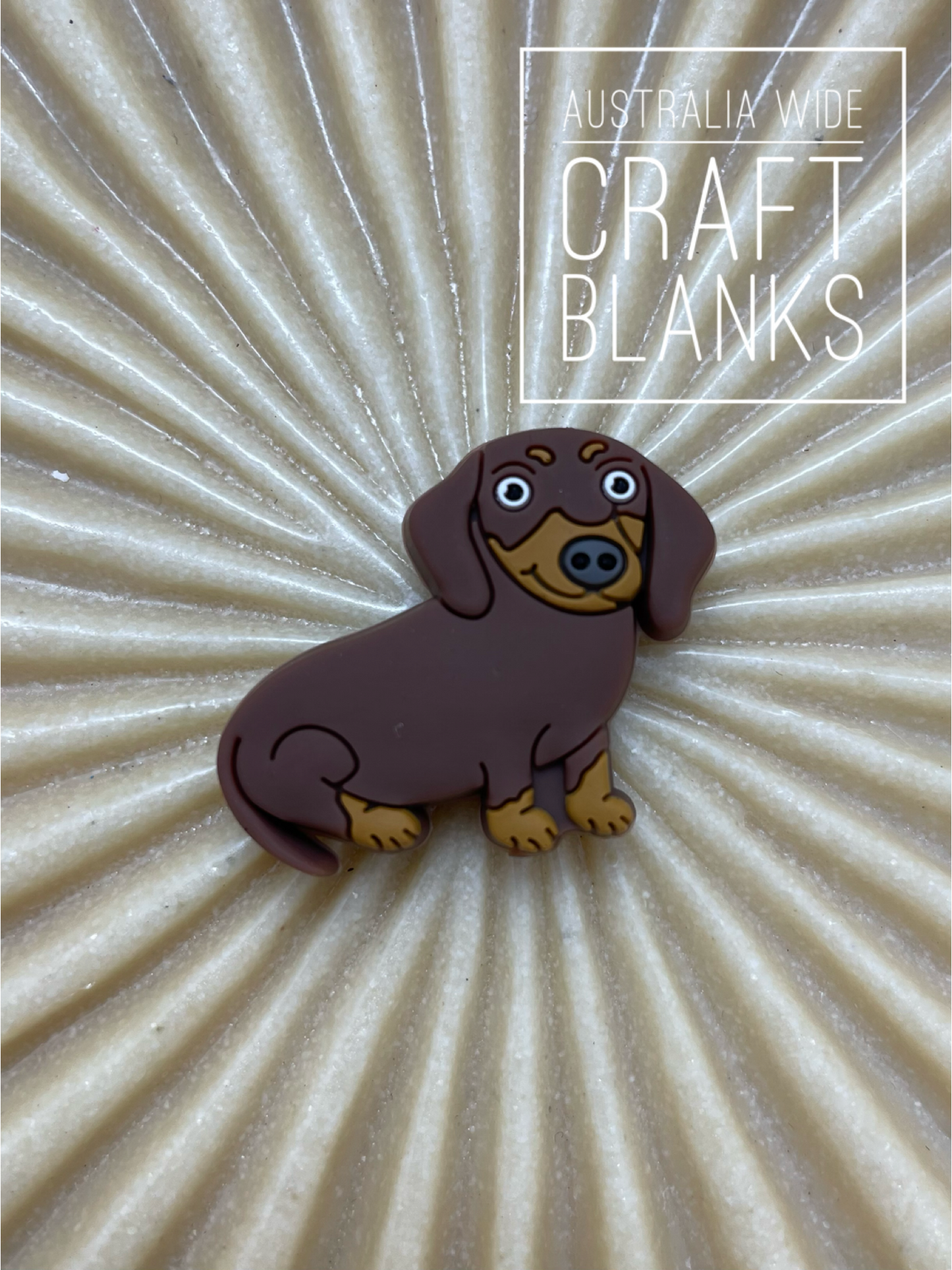 Dachshund - Silicone Bead - #70