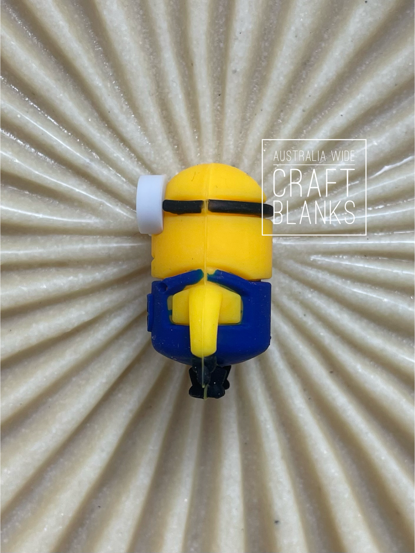 Minion - 3D Silicone Bead - #197