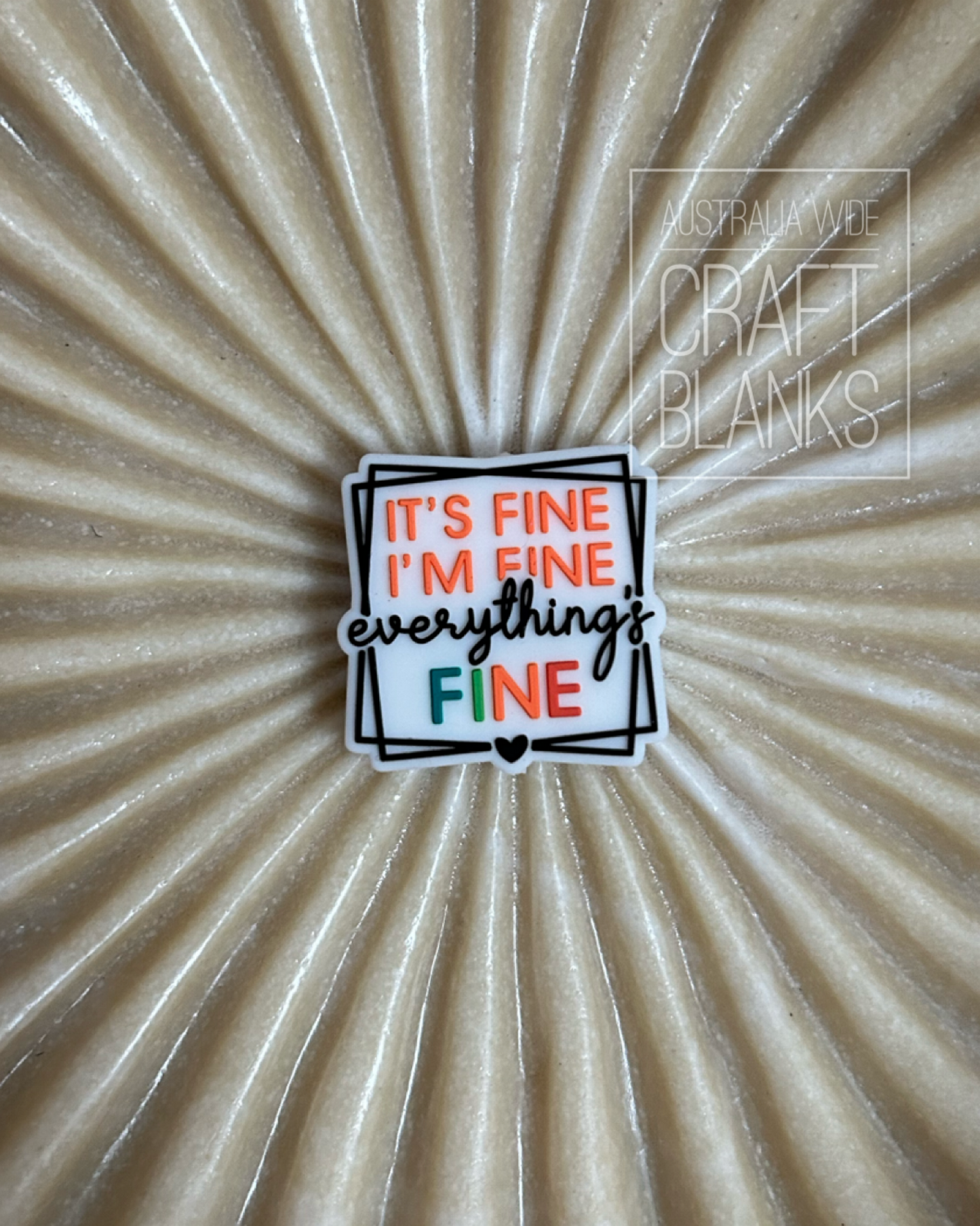 It’s Fine - Silicone Bead - #79/#186