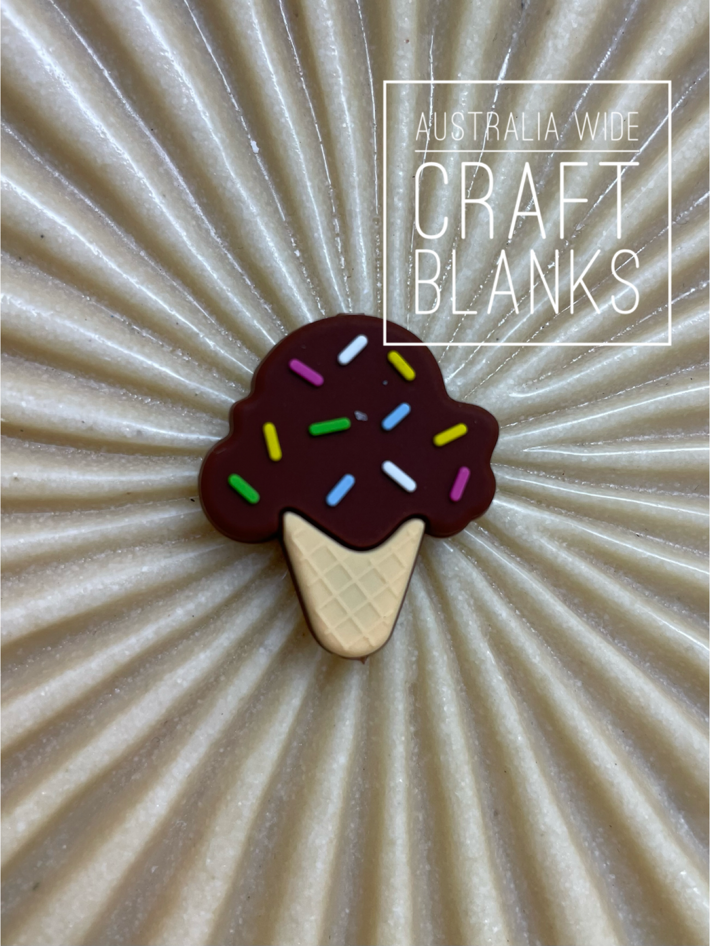 Ice-cream - Silicone Bead - SALE - #132