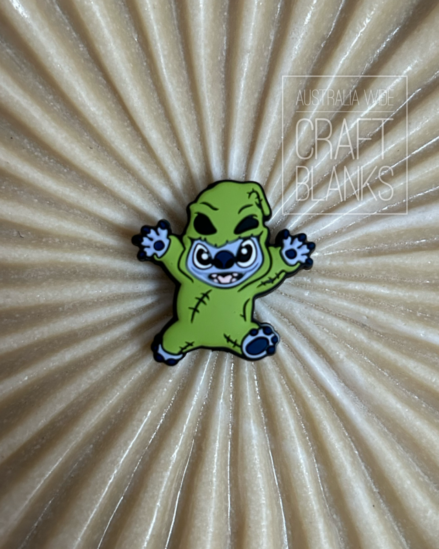 Stitch Goblin - Silicone Bead- #184