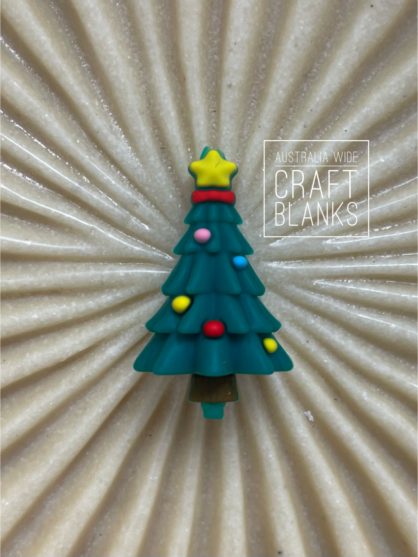 Tree - 3D Silicone Bead - #232