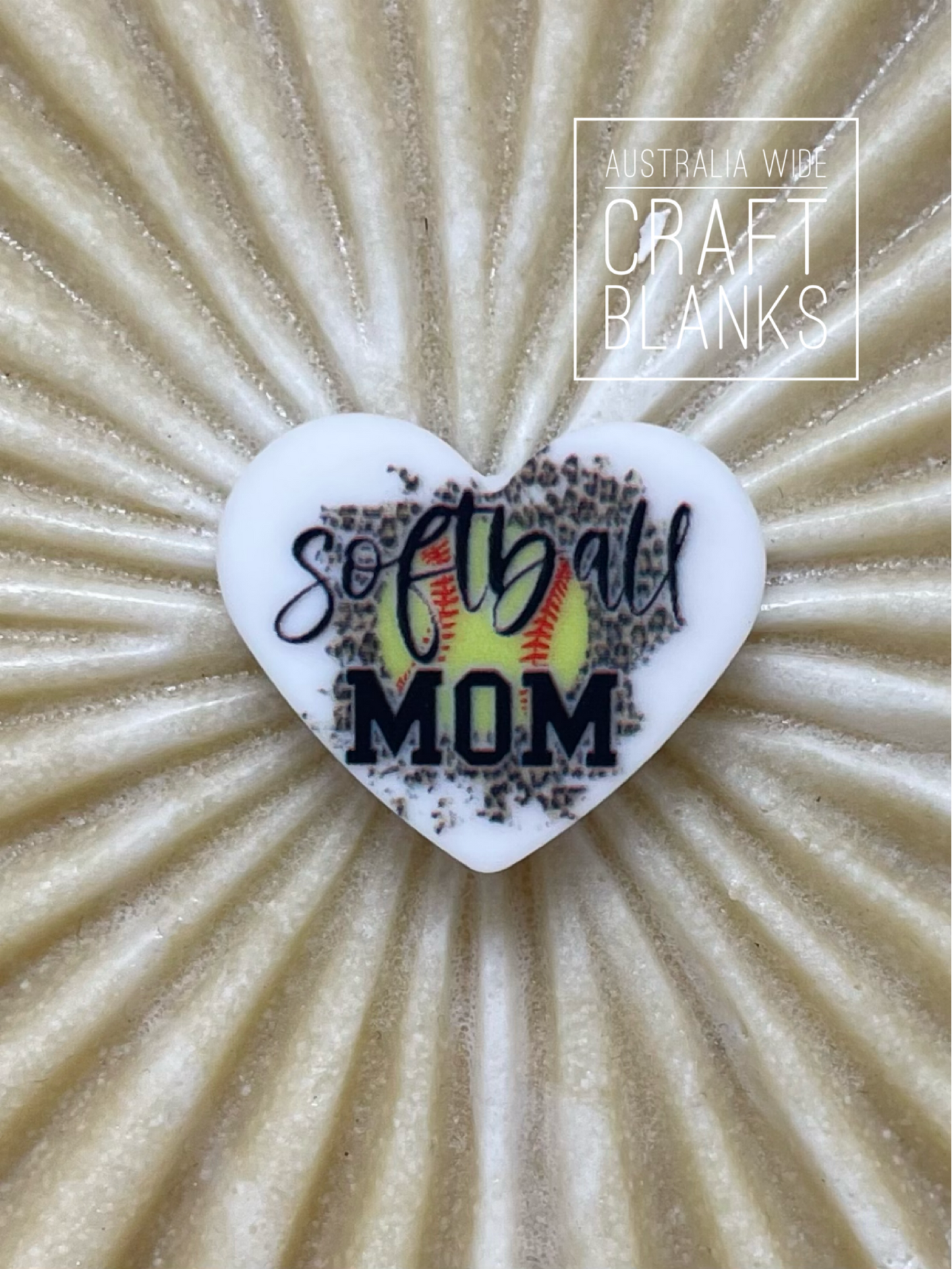 Softball - Silicone Bead - SALE - #90