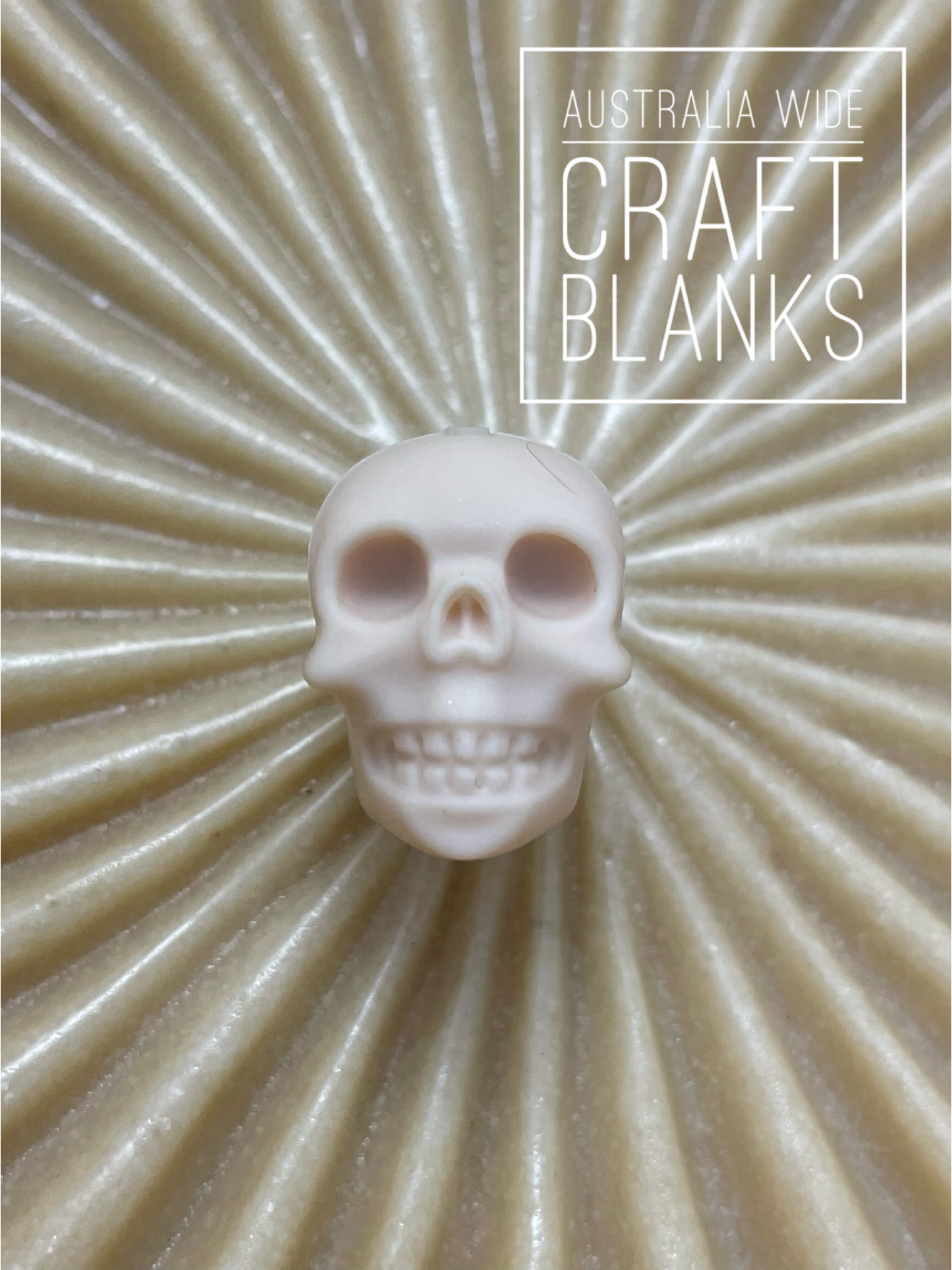 Skulls - Silicone Bead - #31