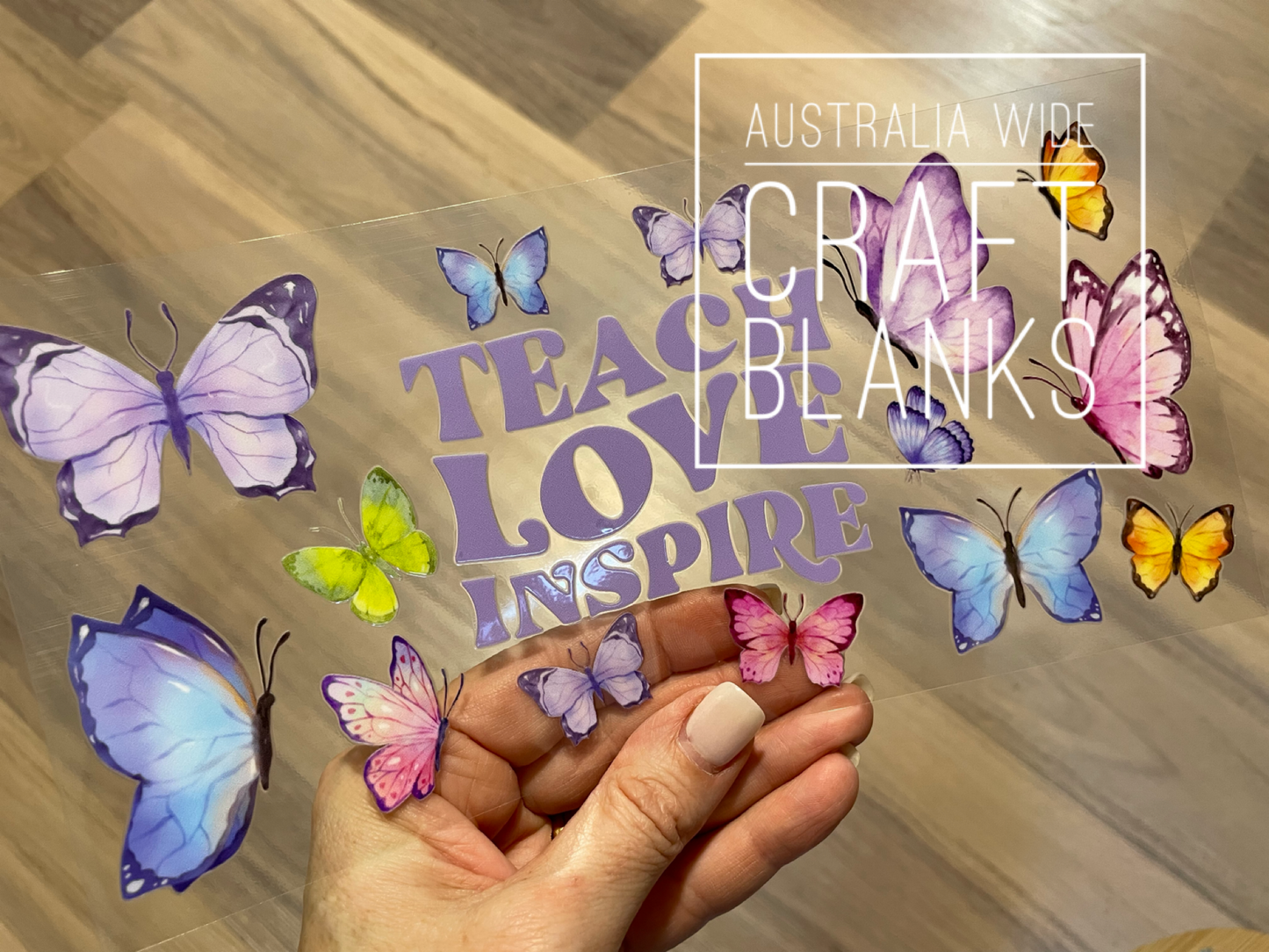 Teach, Love, Inspire Butterfly