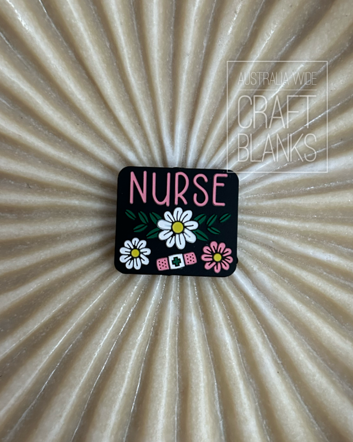 Nurse Flowers- Silicone Bead- #138