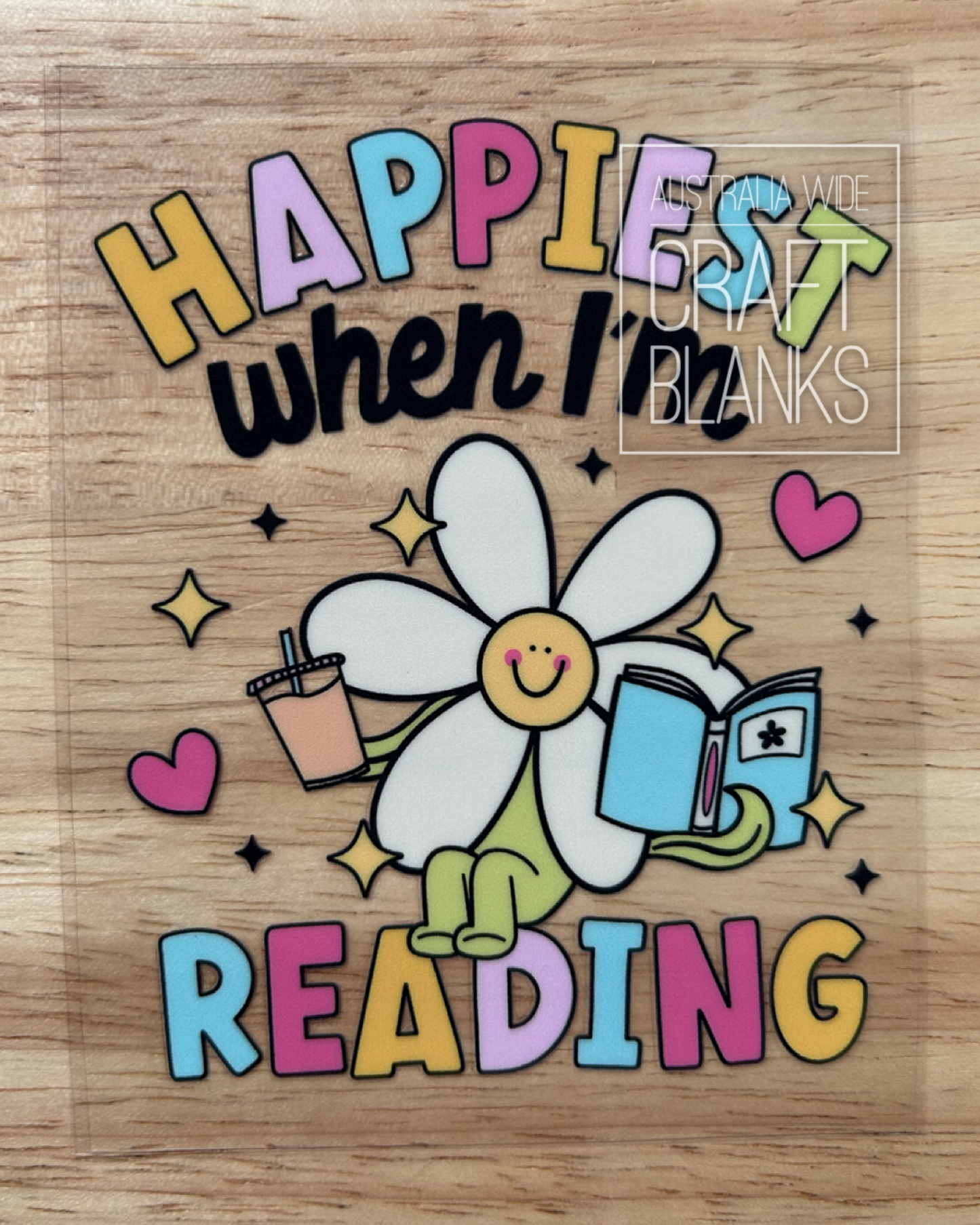 Happiest Reading - Decal