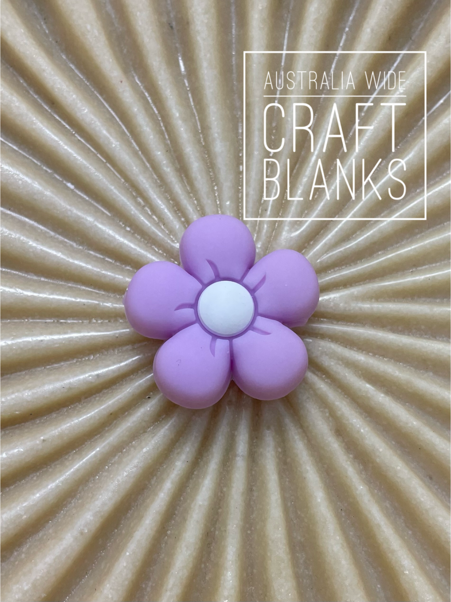 Flower - Silicone Bead - #34