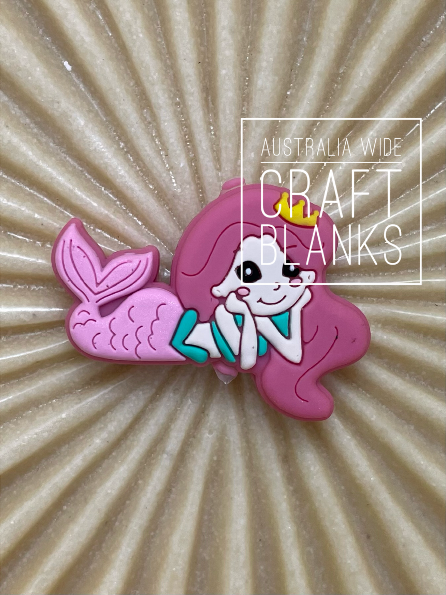 Mermaid - Silicone Bead - #27