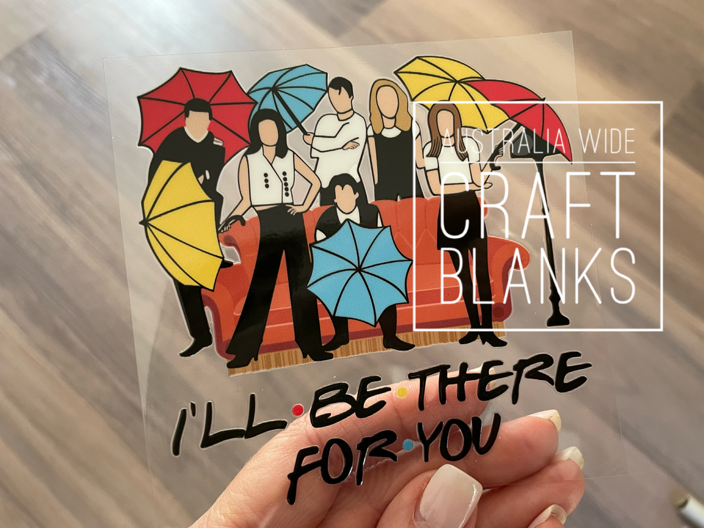 I'll Be There - Decal
