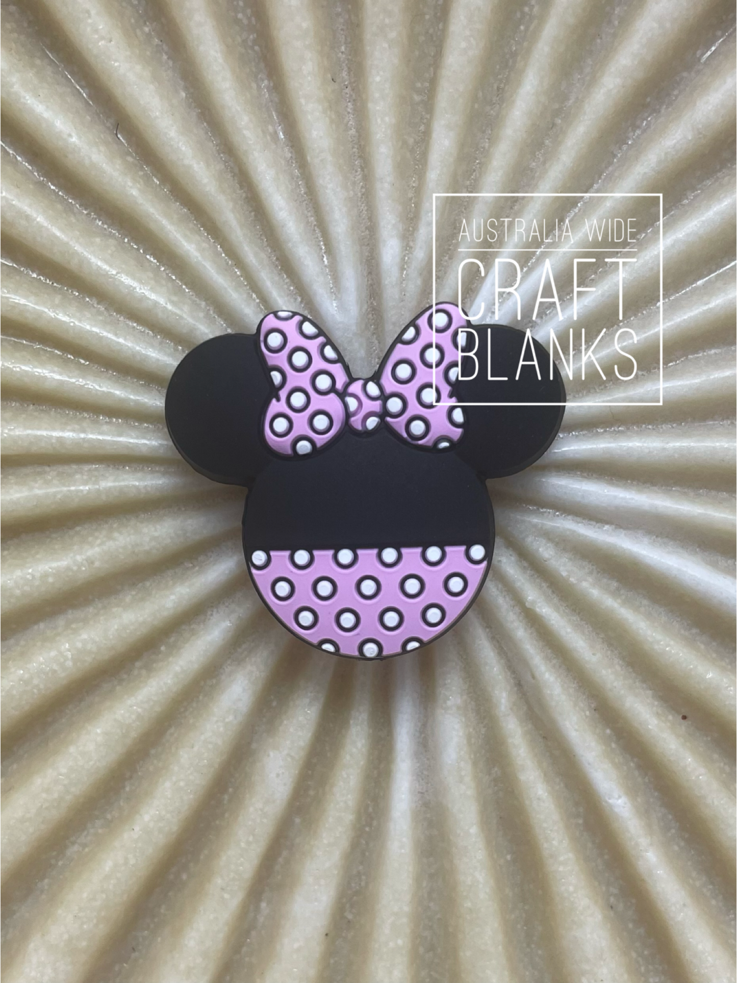 Minnie Pink - Silicone Bead - #152
