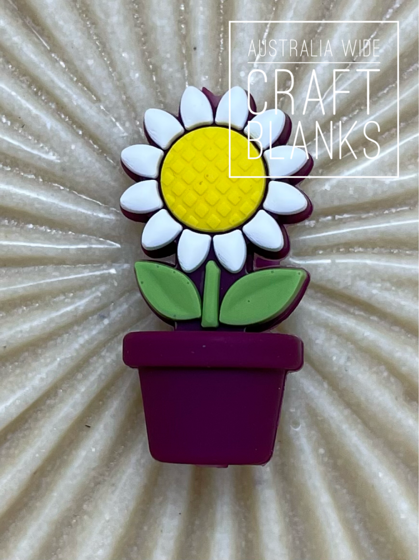 Flower Pot - Silicone Bead - #73