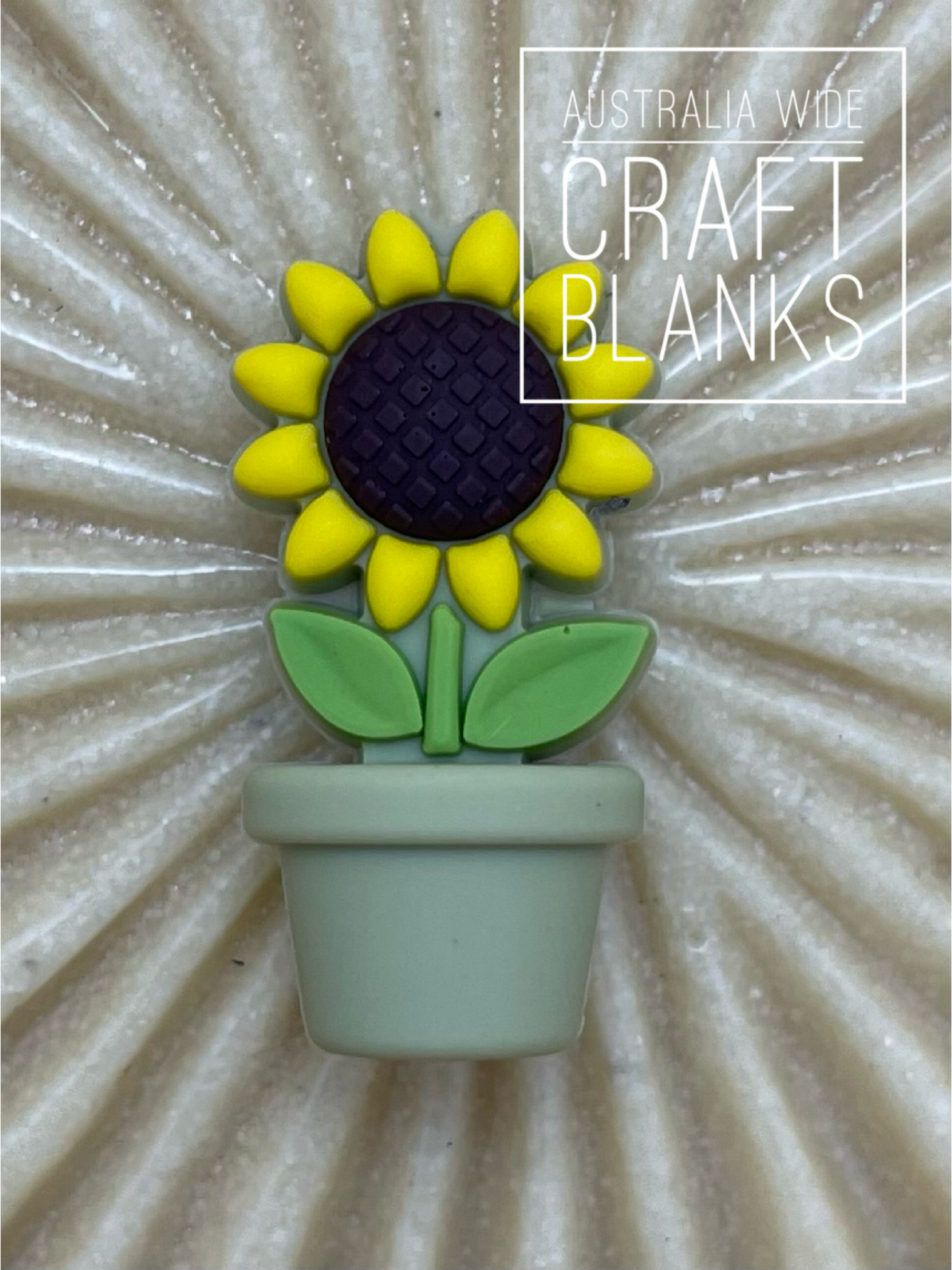 Flower Pot - Silicone Bead - #73