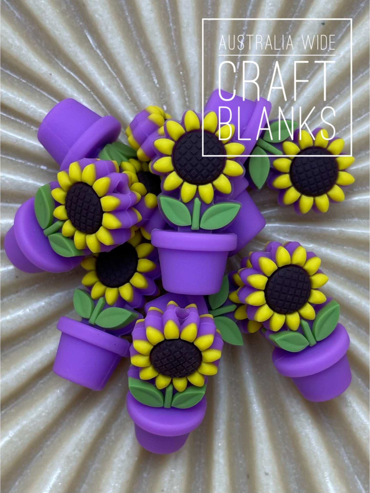Flower Pot - Silicone Bead - #73