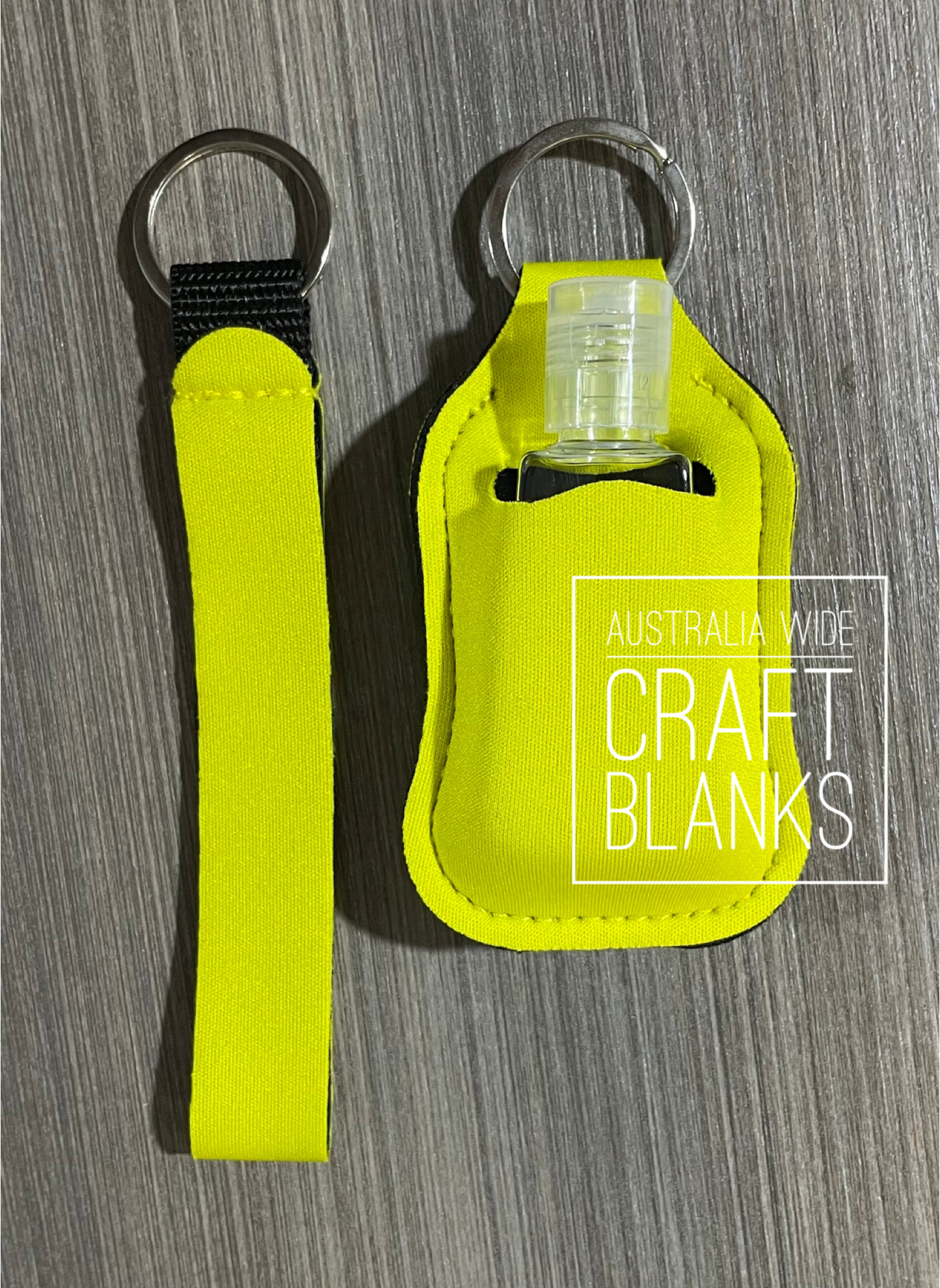 Sanitiser Holder and tag - Neoprene