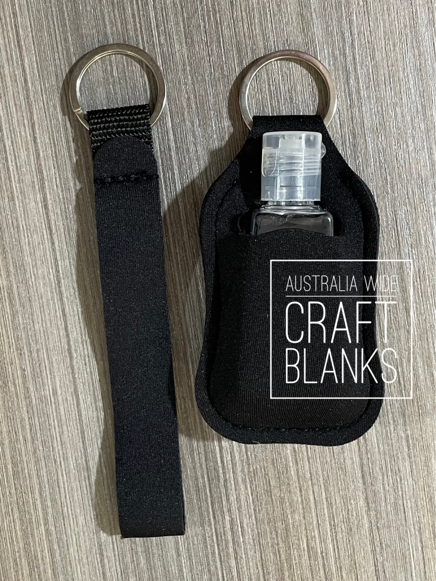 Sanitiser Holder and tag - Neoprene