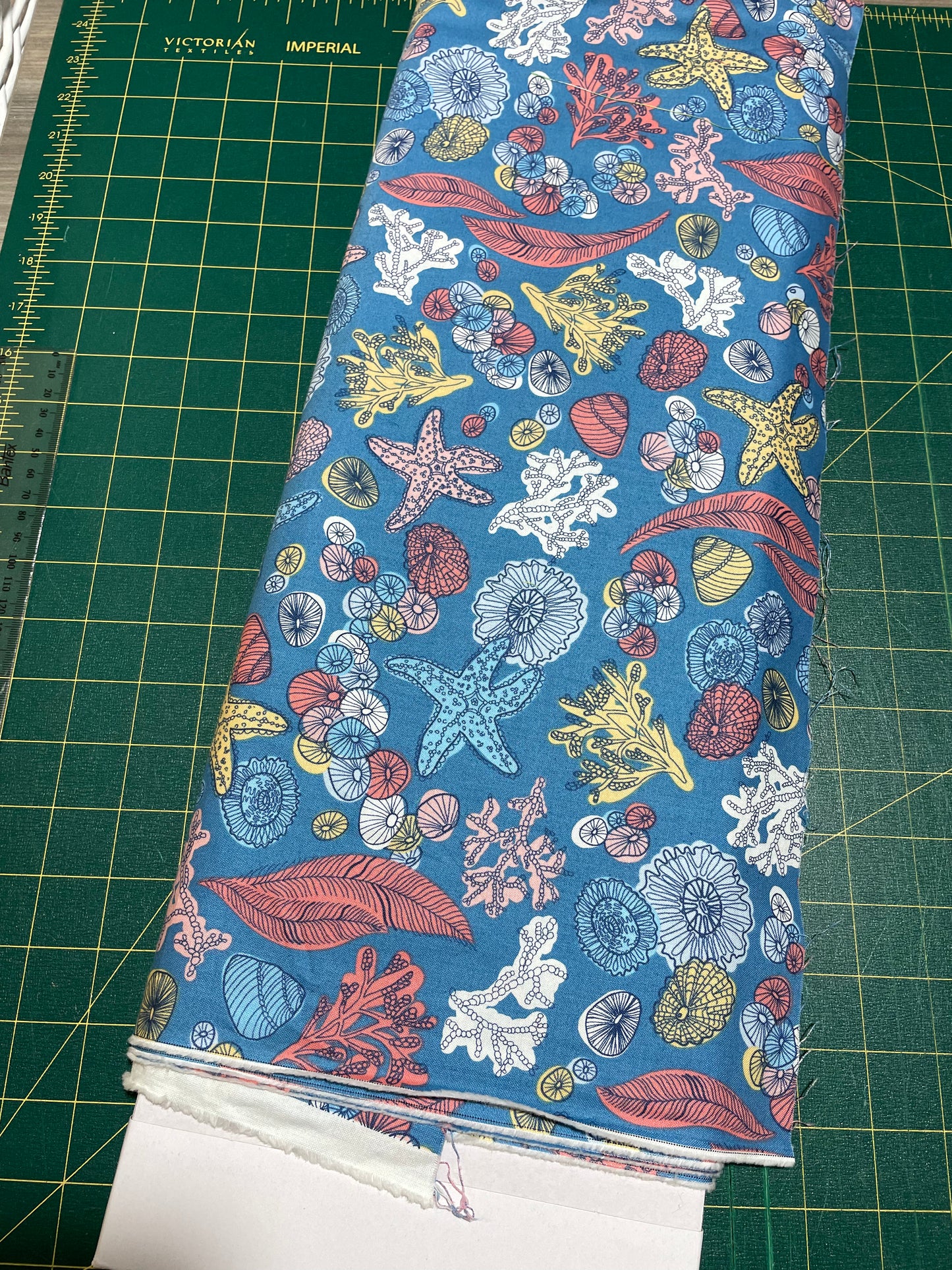 Fabric - Teal Seaside