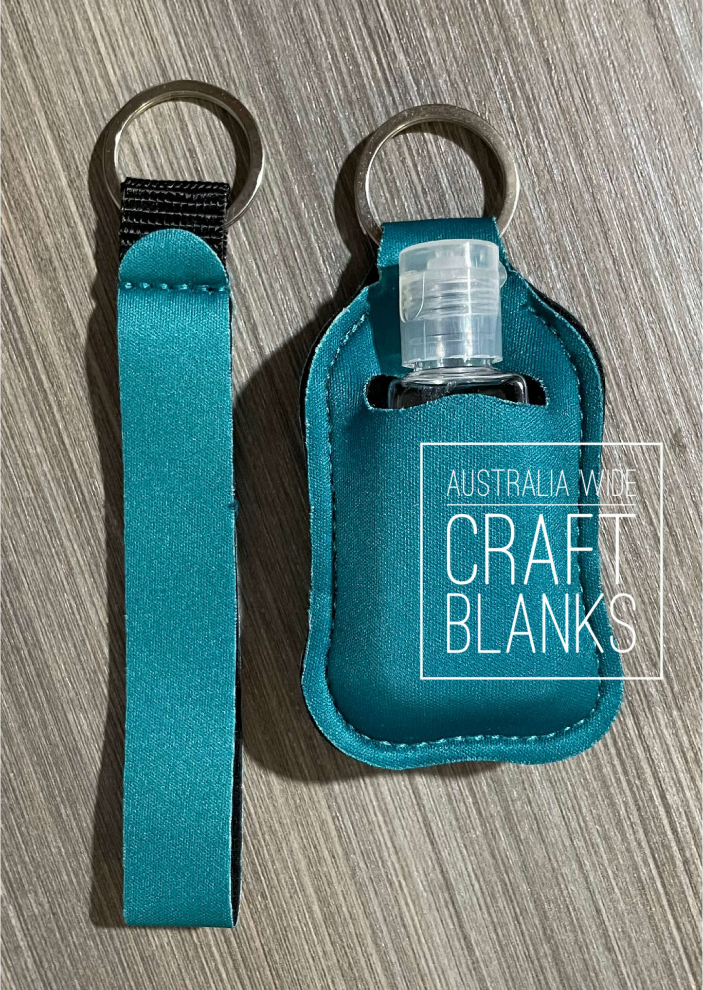 Sanitiser Holder and tag - Neoprene