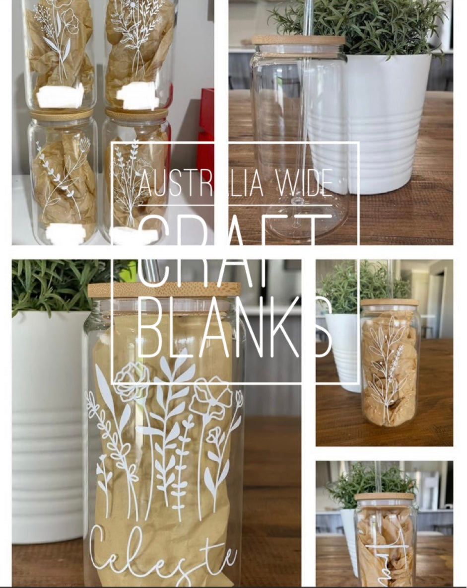 Soda Can Glasses - 16oz - Clear