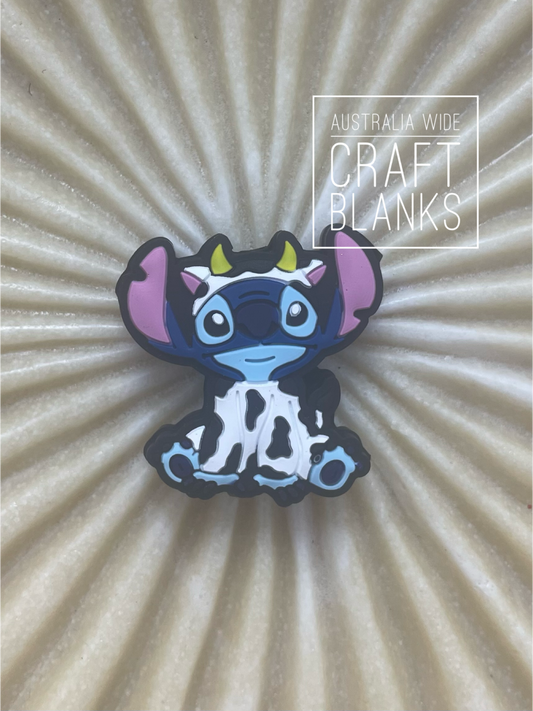 Stitch Cow - Silicone Bead - #72