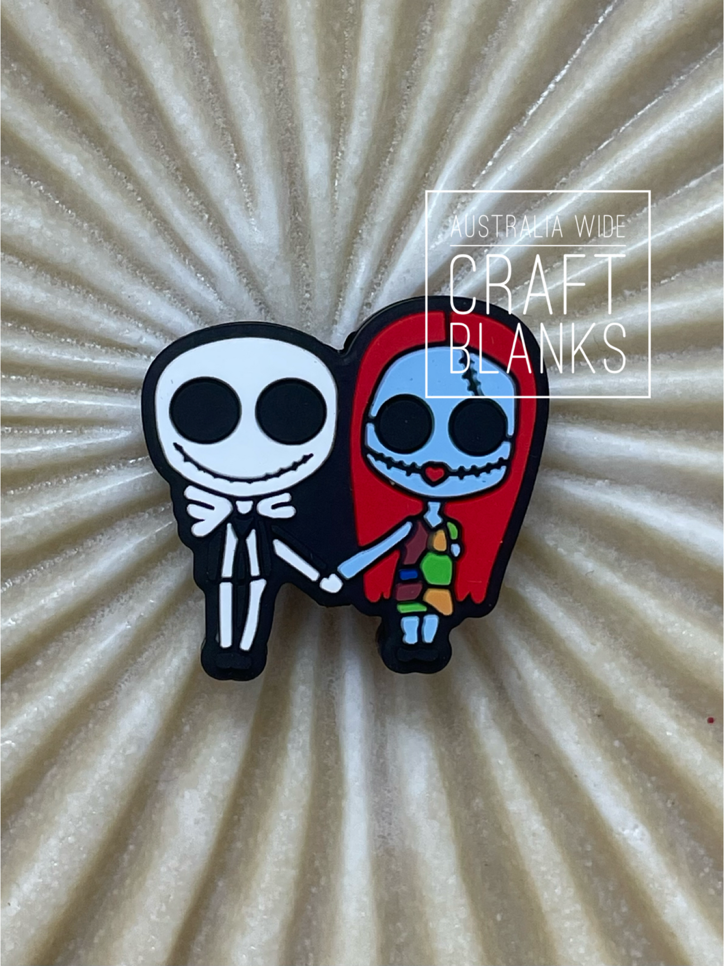 Jack & Sally - Silicone Bead - #169