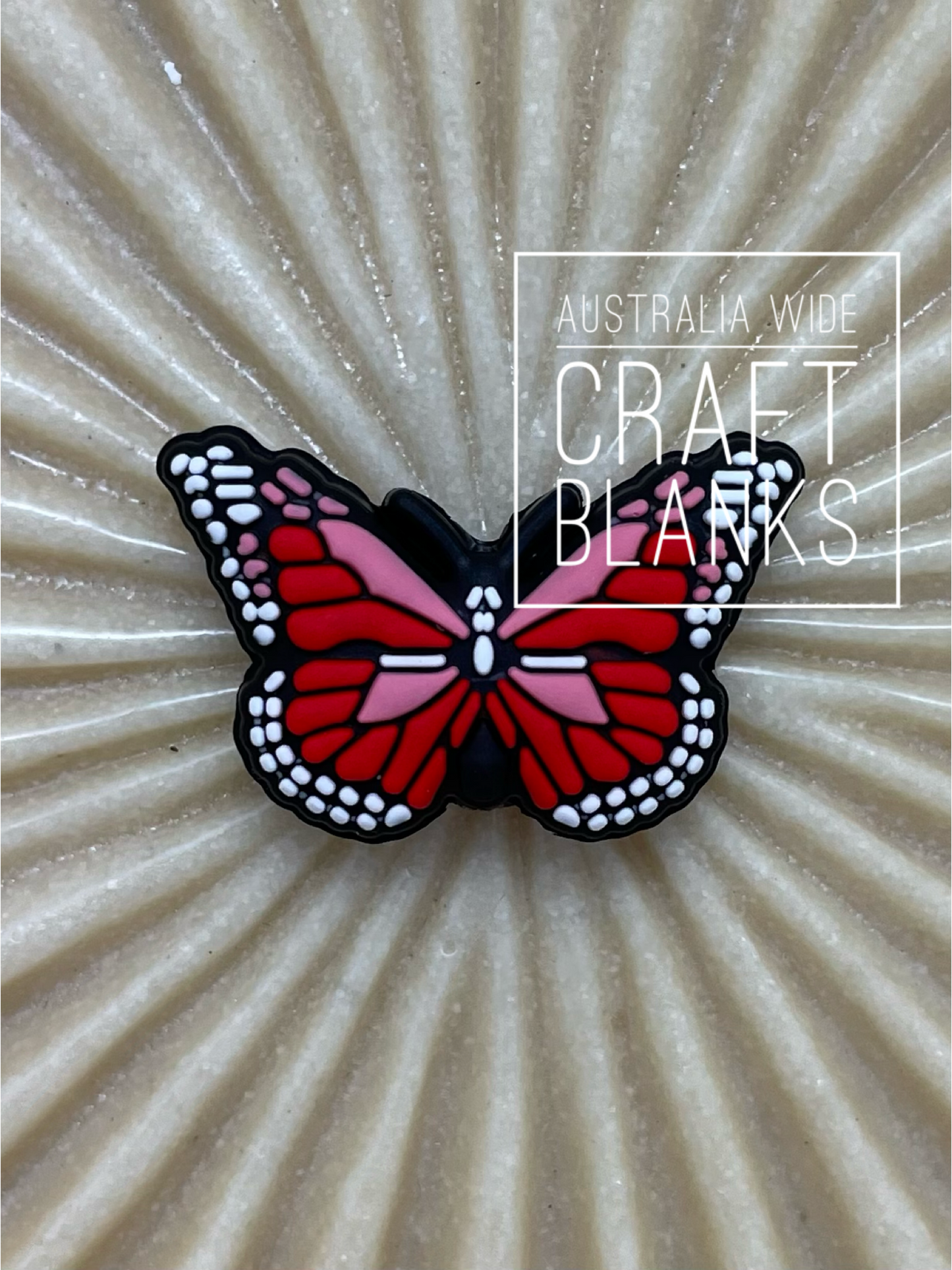 Butterfly - Silicone Bead - #35
