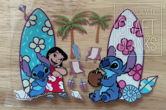 Lilo Surf- Decal