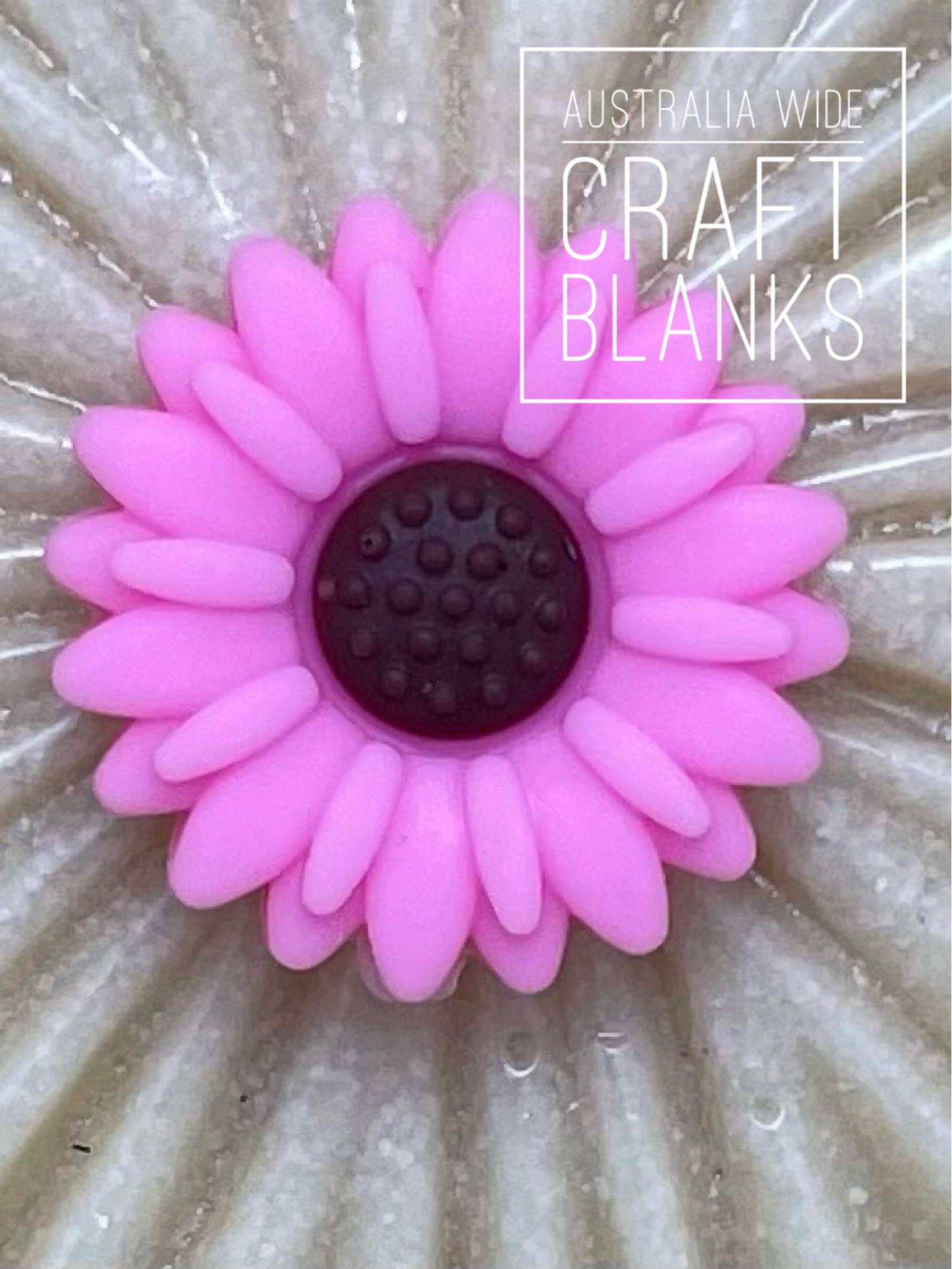 Daisy - Large - Silicone Bead - #75