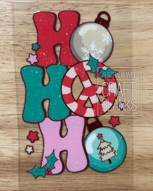 HO HO HO - Decal