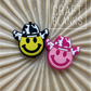 Smiley Cowboy - Silicone bead - #163