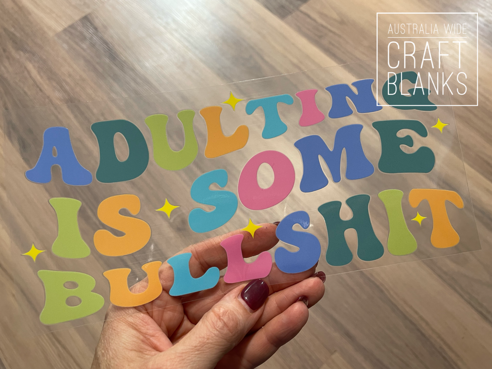 Adulting – Australia Wide Craft Blanks