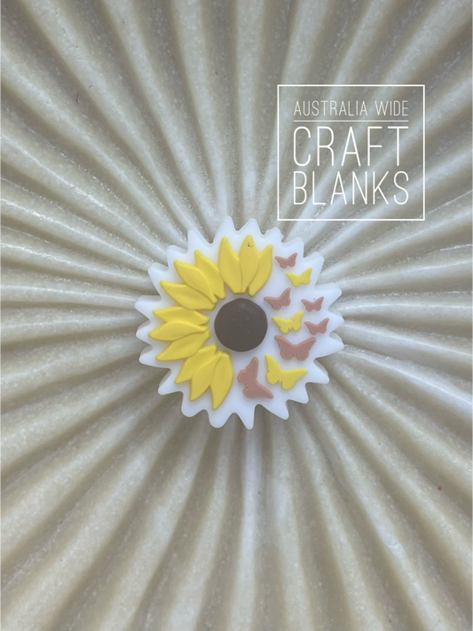 Sunflower- Silicone Bead - #125