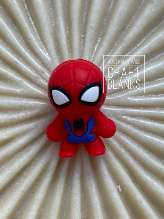 Spiderman - 3D Silicone Bead - #265