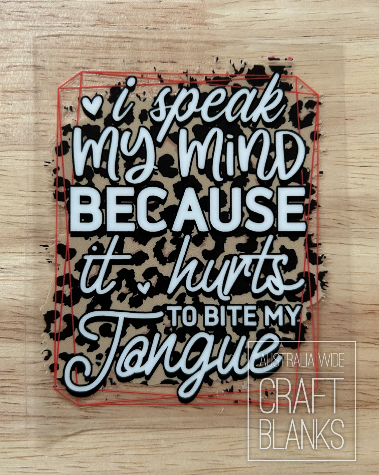 Speak my mind #2- Decal