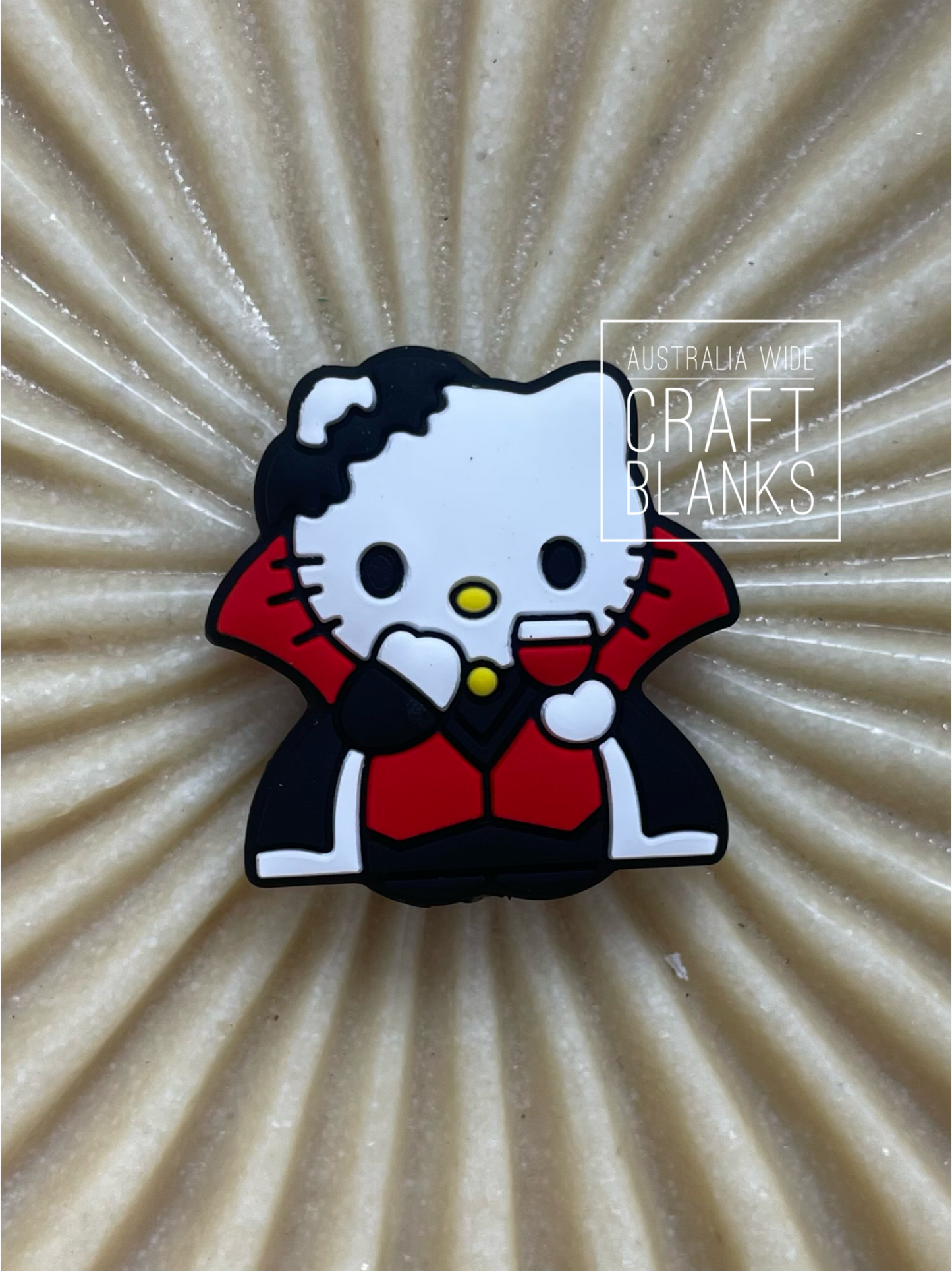 Dracula Kitty - Silicone Bead - #248