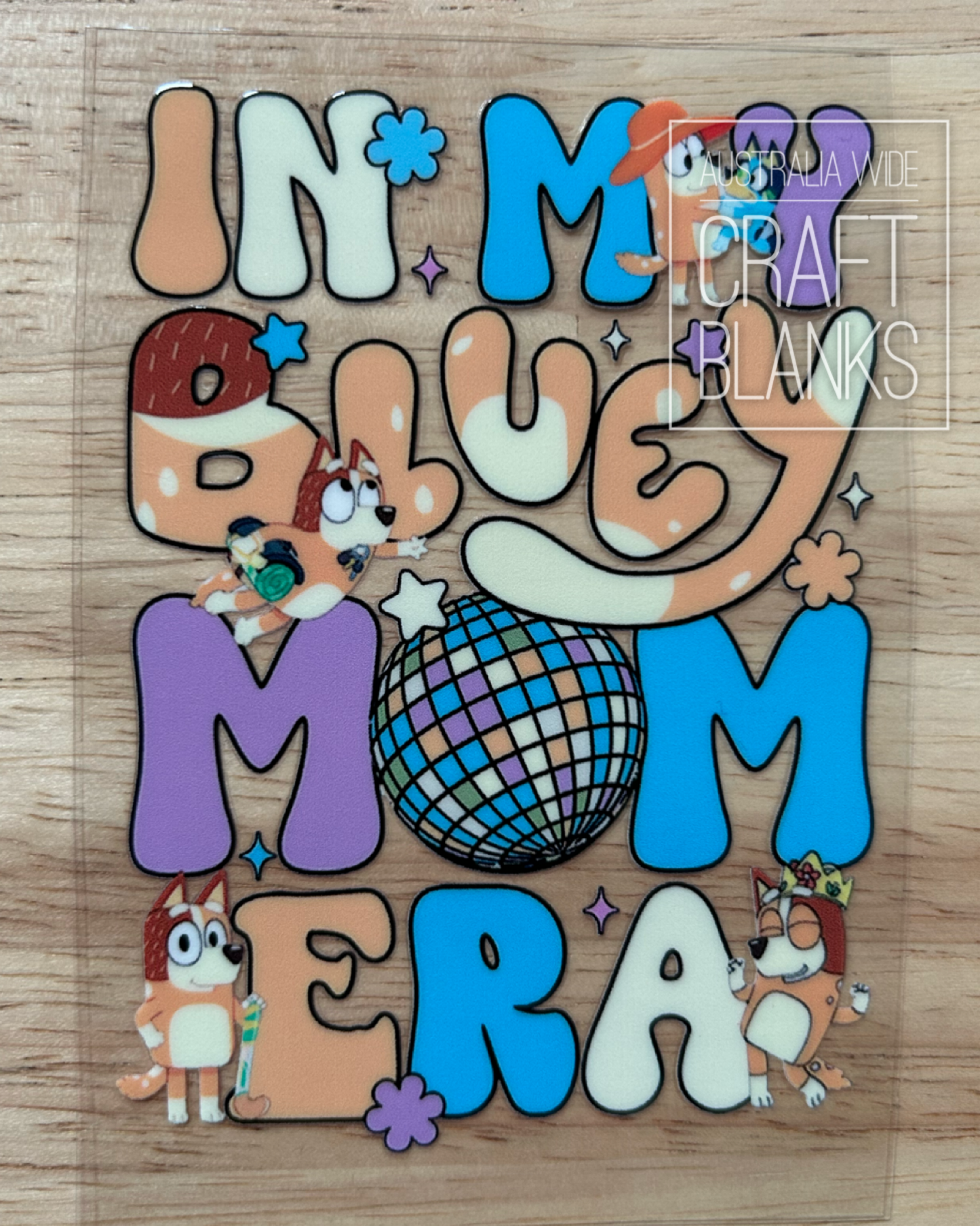 Bluey Mum Era - Decal